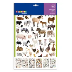 PlayBox: Adesivi animali 300pz