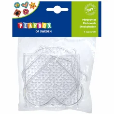 PlayBox: forme di base in perline MIDI da 5 mm da stirare confezione da 5 pezzi