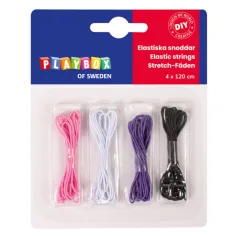 PlayBox: Corde elastiche con spessore di 1mm in 4 varianti di colore