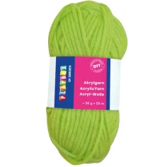 PlayBox: Filato acrilico da 50g e 50m di colore verde