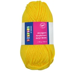 PlayBox: Filo acrilico 50g giallo