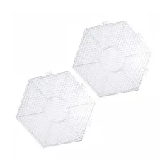 PlayBox: Pacchetto di basi esagonali per perline MIDI da 5 mm da stirare, set da 2 pezzi immagine 2