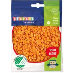 PlayBox: perline termoadesive MIDI da 5mm in colore ambra da 1000 pezzi