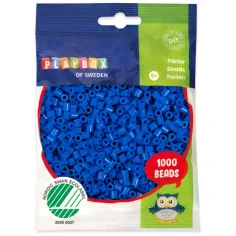 PlayBox: perline da stirare MIDI da 5mm in colore blu scuro da 1000 pezzi