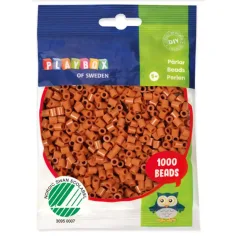 PlayBox: perline MIDI termoadesive da 5mm in colore caramello da 1000 pezzi
