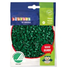 PlayBox: perline da stirare MIDI da 5mm in colore verde scuro da 1000 pezzi