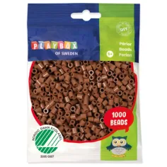 PlayBox: perline da stirare MIDI da 5mm in colore nocciola da 1000 pezzi