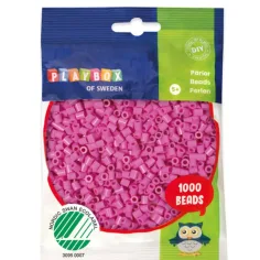 PlayBox: perline da stirare MIDI da 5mm in colore fucsia da 1000 pezzi