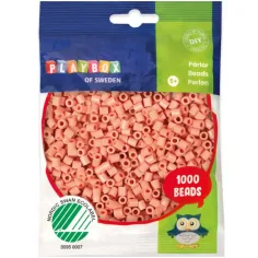 PlayBox: perline da stirare MIDI da 5mm in colore rosa pallido da 1000 pezzi