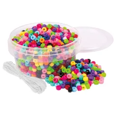 PlayBox: Piccole perline da infilare 6mm 850pz