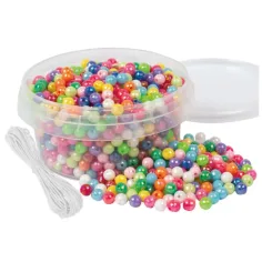 PlayBox: Scatola di perline cristalline da infilare 700 pezzi