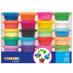 PlayBox: set di pasta da modellare ad asciugatura all'aria da 24 pezzi