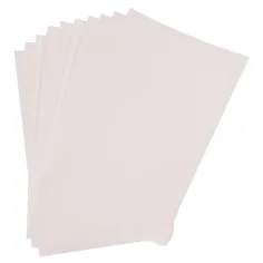 PlayBox: Set di 5 fogli di plastica termoretraibile bianca 20x30cm