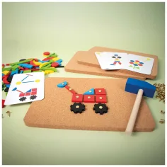 PlayBox: Set di 5 martelli in legno immagine 2