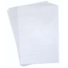 PlayBox: Set di fogli shrinks trasparenti 10 pezzi 20x30cm