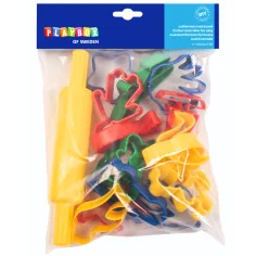 PlayBox: Set di formine per biscotti con matterello 17 pezzi