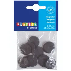 PlayBox: Set di magneti da 20 mm 12 pezzi