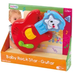Playgo: Chitarra elettrica per bebè rockstar con luci e suoni