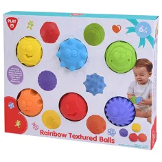 Playgo: Palline per bambini arcobaleno per lo sviluppo del tatto