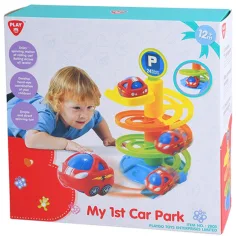 Playgo: Pista a spirale per auto baby