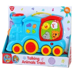 Playgo: Treno baby divertente con animali e suoni immagine 1