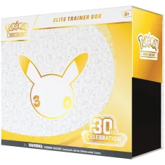 Pokémon TCG: 30th Elite Trainer Box 30th Celebration pacchetto da collezione