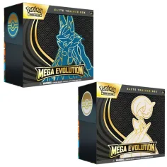 Pokémon TCG ME01 Elite Trainer Box con 9 pacchetti booster in due varianti