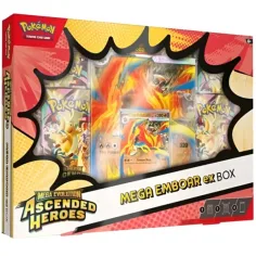 Pokémon TCG : Mega Evoluzione - Eroi Ascendenti - Mega Emboar ex Box