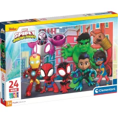 Póki e i supereroi puzzle maxi supercolor da 24 pezzi - Clementoni