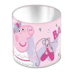 Portapenne metallico Peppa Pig 11x10cm