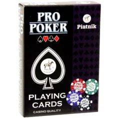 PRO Poker Club carte da poker (1x55 fogli) - Piatnik