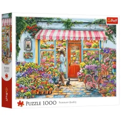 Puzzle 1000 pezzi Fiori - Trefl immagine 1