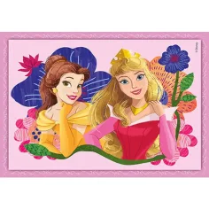 Puzzle 4 in 1 delle principesse Disney - Clementoni immagine 3