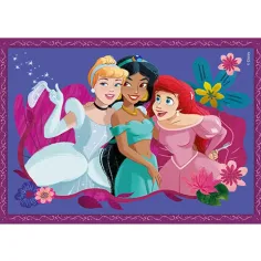 Puzzle 4 in 1 delle principesse Disney - Clementoni immagine 5