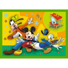Puzzle 4 in 1 di Topolino e i suoi amici - Trefl immagine 4