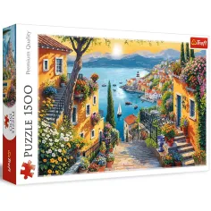 Puzzle da 1500 pezzi con vista sulla spiaggia - Trefl