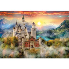 Puzzle del castello di Neuschwanstein HQC 2000 pezzi - Clementoni immagine 2