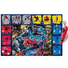 Puzzle da pavimento interattivo di Spider-Man 24 pezzi - Clementoni immagine 3