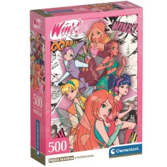 Puzzle delle fate del Winx club da 500 pezzi - Clementoni