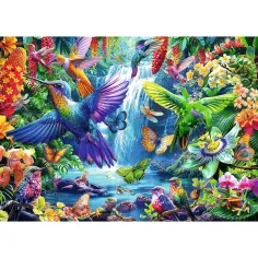 Puzzle di 1000 pezzi colibrì nella giungla - Trefl immagine 2