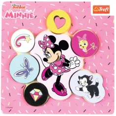 Puzzle di incastro a forma di topo Minnie Disney - Trefl immagine 1