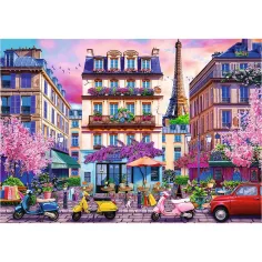 Puzzle di primavera a Parigi da 4000 pezzi - Trefl immagine 2