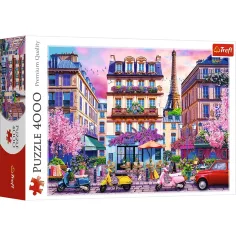Puzzle di primavera a Parigi da 4000 pezzi - Trefl immagine 1
