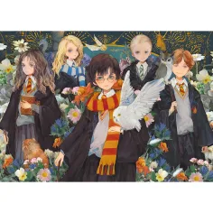 Puzzle Premium plus qualità da 1000 pezzi dell'amicizia magica di Harry Potter - Trefl immagine 2