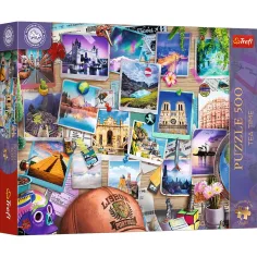 Puzzle EB: I ricordi del viaggio puzzle premium da 500 pezzi – Trefl