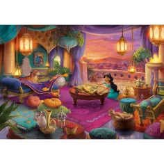 Puzzle magico del palazzo di Jasmine delle Principesse Disney da 500 pezzi – Clementoni immagine 2