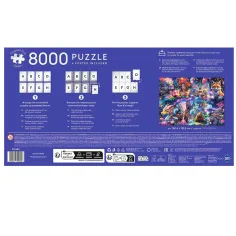 Puzzle premium 8000 pezzi colorato – Trefl immagine 3