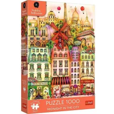 Puzzle premium da 1000 pezzi a mezzanotte a Parigi - Trefl