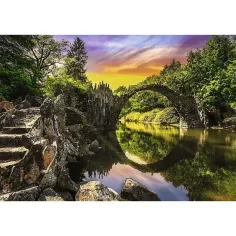 Puzzle premium da 1000 pezzi del ponte Rakotz, Germania - Trefl immagine 2