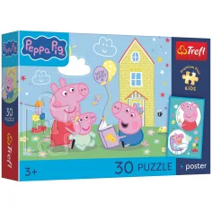 Puzzle premium da 30 pezzi di Peppa Pig - Trefl immagine 1